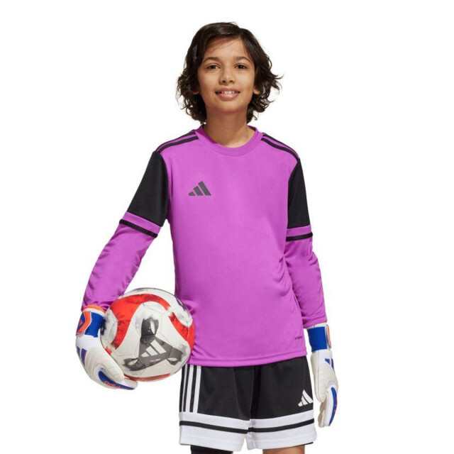 Adidas Kinder squadra 25 keepershirt met lange mouwen UTPP4680_violet large
