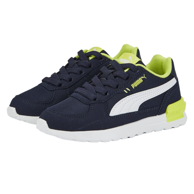 Puma Graviton ac ps trainers voor kinderen UTPP4724_navybluegreen large