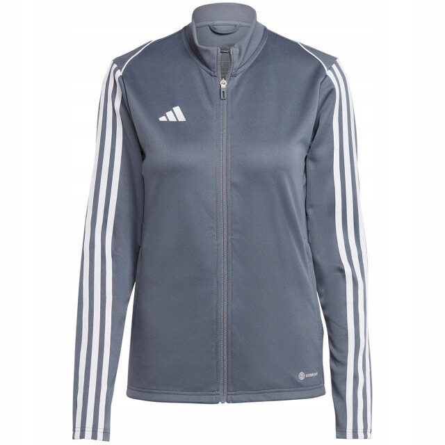 Adidas Dames tiro 23 league trainingsjack UTPP4659_greysilver large