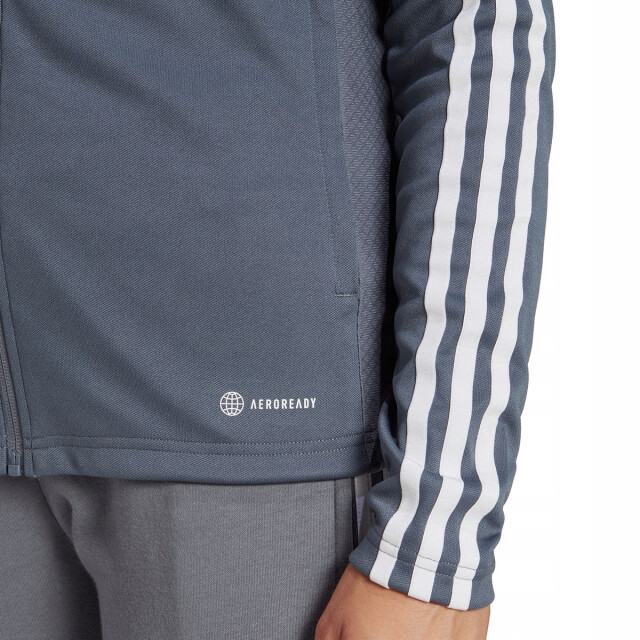 Adidas Dames tiro 23 league trainingsjack UTPP4659_greysilver large