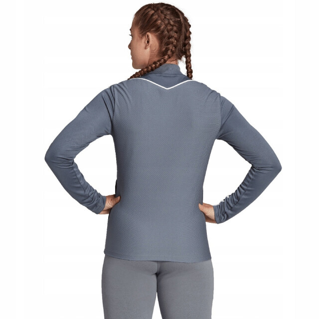 Adidas Dames tiro 23 league trainingsjack UTPP4659_greysilver large