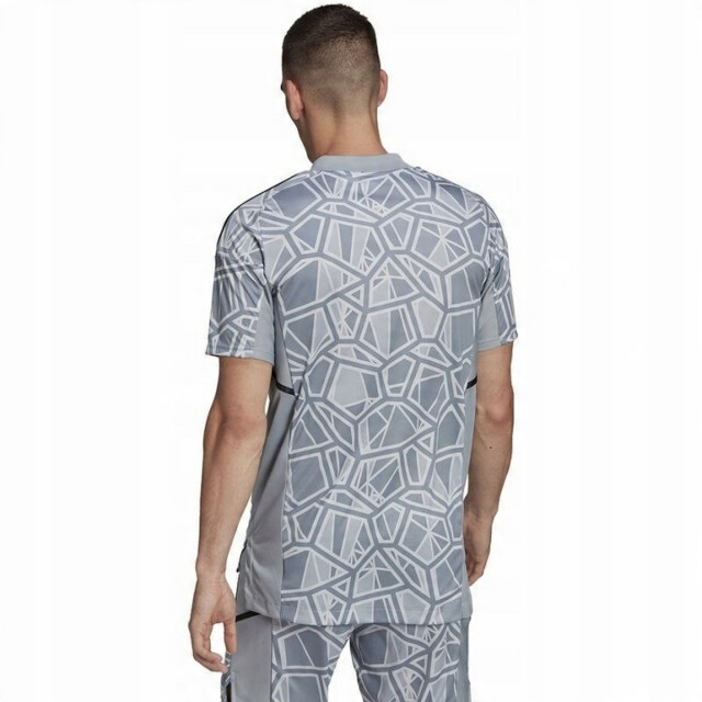Adidas Heren condivo 22 keepershirt met korte mouwen UTPP4639_grey large