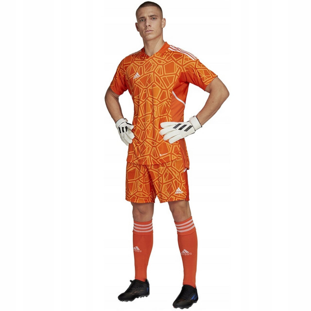 Adidas Heren condivo 22 keepershirt met korte mouwen UTPP4639_orange large
