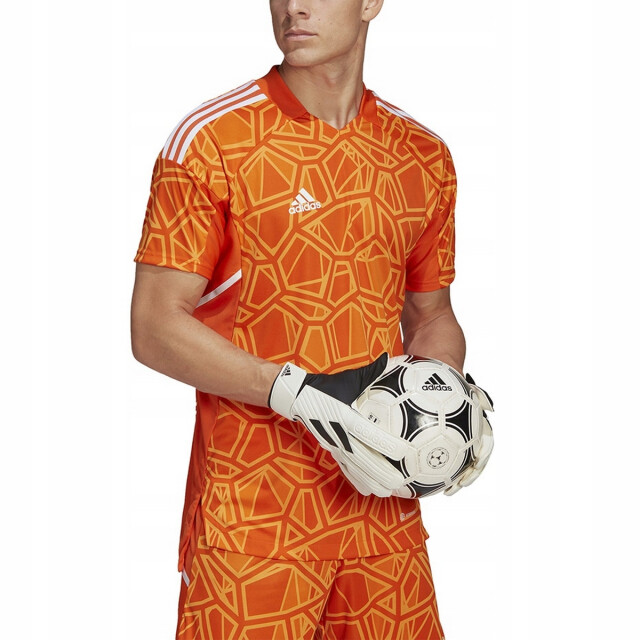 Adidas Heren condivo 22 keepershirt met korte mouwen UTPP4639_orange large