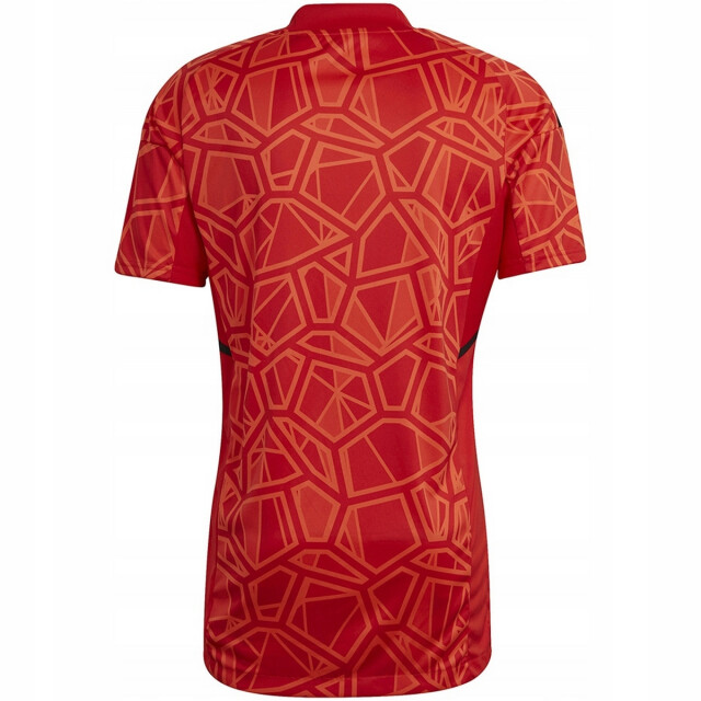 Adidas Heren condivo 22 keepershirt met korte mouwen UTPP4639_red large