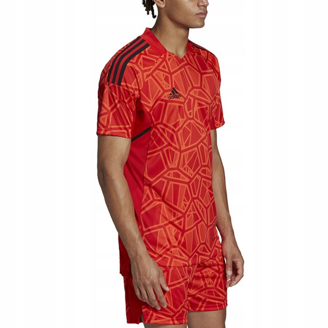 Adidas Heren condivo 22 keepershirt met korte mouwen UTPP4639_red large