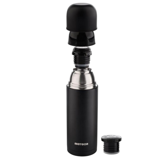 Meteor Logo 1000ml thermische veldfles UTPP4602_black large
