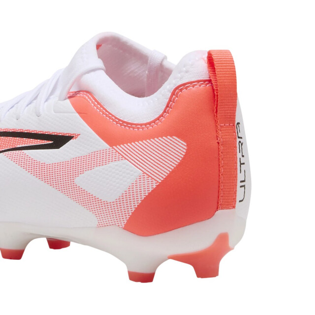 Puma Kinder/kinder ultra 5 match stevige grond voetbalschoenen UTPP4488_whiteorange large