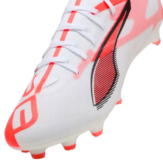 Puma Heren ultra 5 match stevige grond voetbalschoenen UTPP4487_whiteorange large