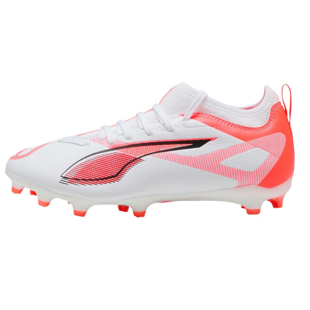 Puma Kinder/kinder ultra 5 match stevige grond voetbalschoenen UTPP4488_whiteorange large