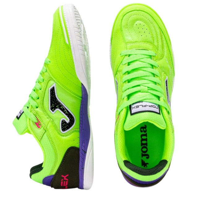 Joma Heren top flex leren zaalvoetbalschoenen UTPP4505_green large