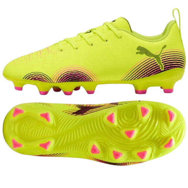 Puma Kinder/kinder future 8 play stevige grond voetbalschoenen UTPP4480_yellow large
