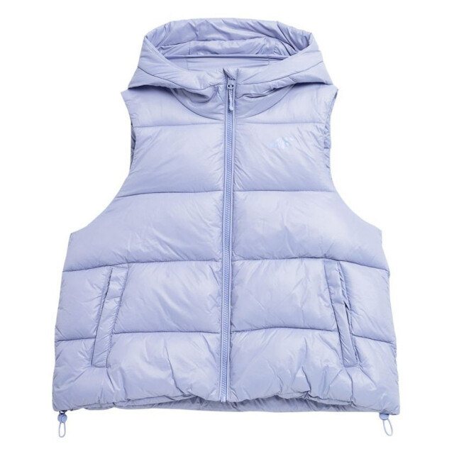 4F Dames synthetische donzen bodywarmer UTPP4448_lightpurple large