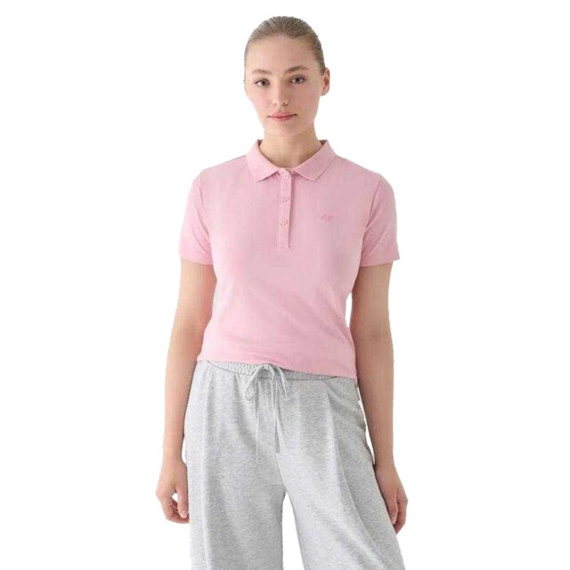 4F Dames f317 poloshirt UTPP4426_pink large