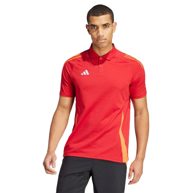 Adidas Heren tiro 24 wedstrijdpoloshirt UTPP4422_red large
