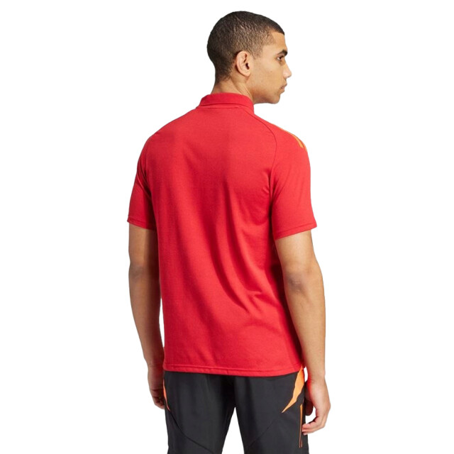 Adidas Heren tiro 24 wedstrijdpoloshirt UTPP4422_red large