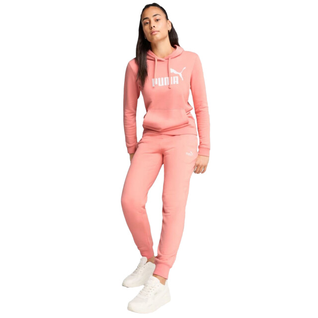 Puma Dames ess no.1 logo hoodie UTPP4385_orange large