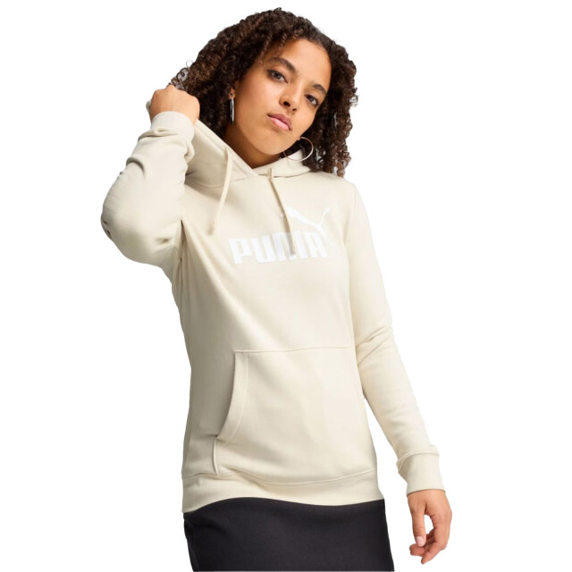 Puma Dames ess no.1 logo hoodie UTPP4385_beige large