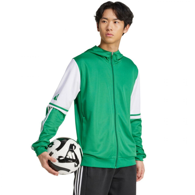 Adidas Heren squadra 25 full zip hoodie UTPP4369_green large