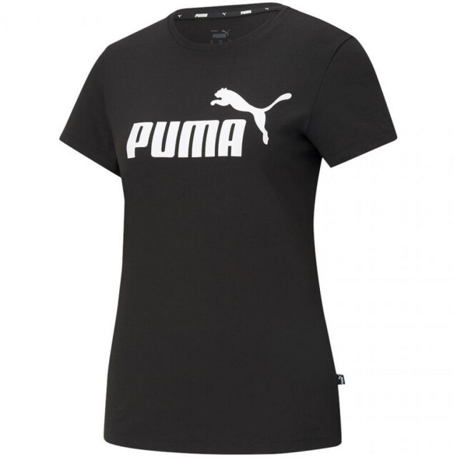 Puma Dames ess logo t-shirt UTPP438_black large