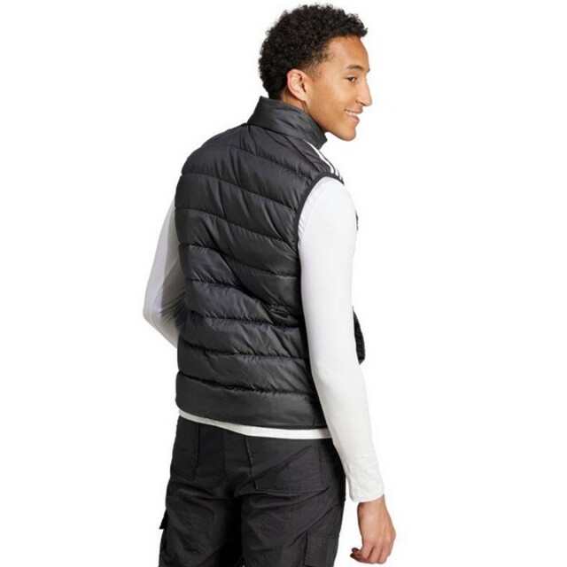 Adidas Heren essentials 3 strepen donzen lichtgewicht gilet UTPP4260_black large