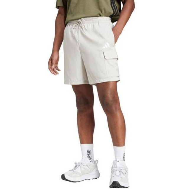 Adidas Heren essentials kleine embleem cargo shorts UTPP4229_white large