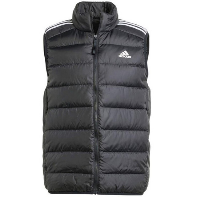 Adidas Heren essentials 3 strepen donzen lichtgewicht gilet UTPP4260_black large