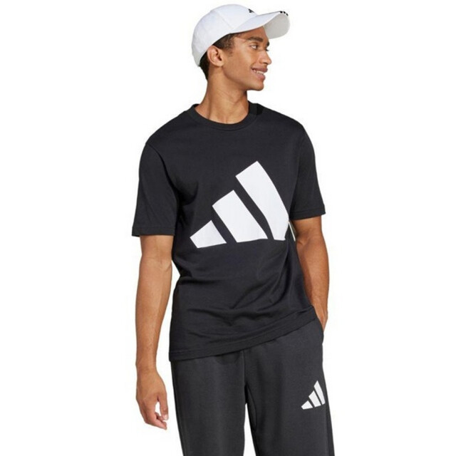 Adidas Heren essentials grote logo single jersey UTPP4233_black large