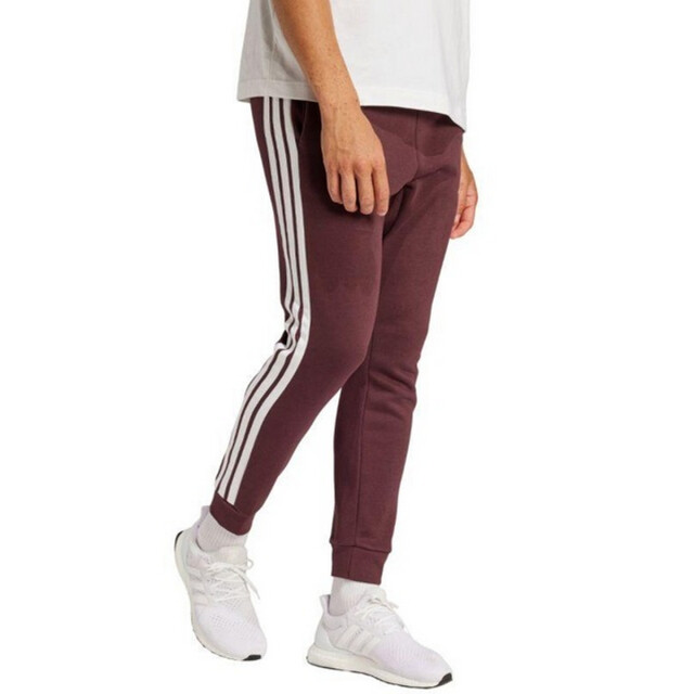 Adidas Heren essentials fleece 3 strepen joggingbroek UTPP4250_red large