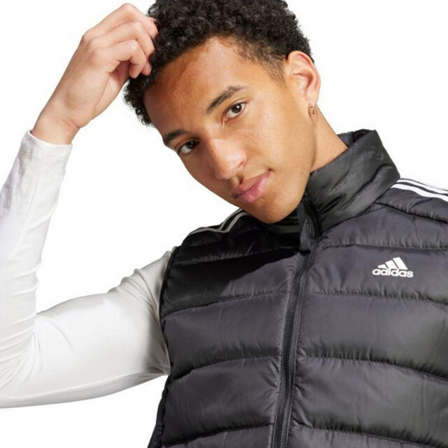 Adidas Heren essentials 3 strepen donzen lichtgewicht gilet UTPP4260_black large