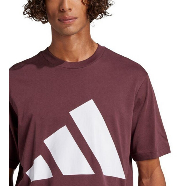 Adidas Heren essentials groot logo t-shirt UTPP4256_red large