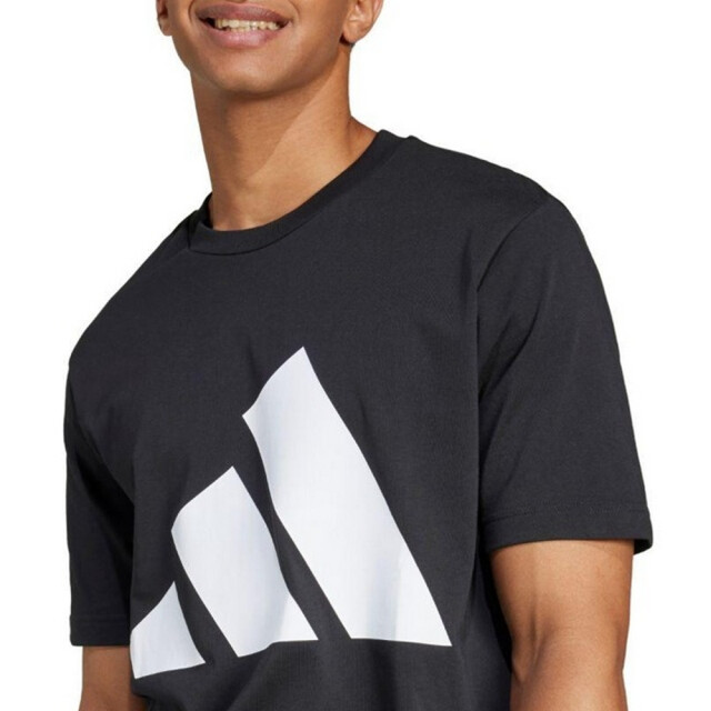 Adidas Heren essentials grote logo single jersey UTPP4233_black large