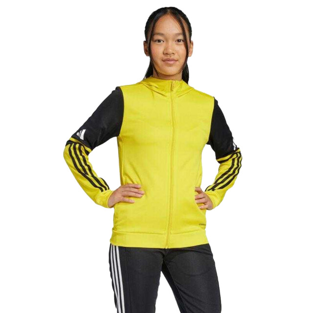 Adidas Kinder squadra 25 full zip hoodie UTPP4186_blackyellow large