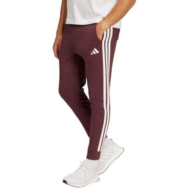 Adidas Heren essentials fleece 3 strepen joggingbroek UTPP4250_red large