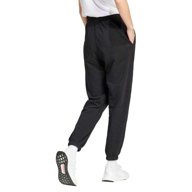 Adidas Dames essentials french terry joggingbroek met klein logo en manchet UTPP4144_black large