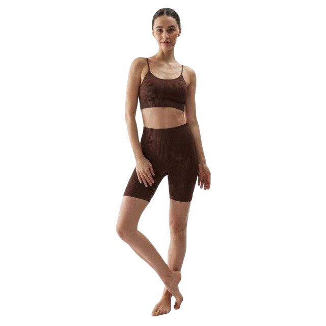 4F Dames effen sportbeha UTPP4165_brown large