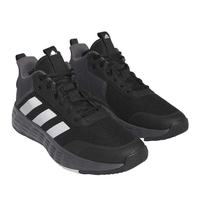 Adidas Heren own the game 2.0 basketbalschoenen UTPP4136_blackwhite large
