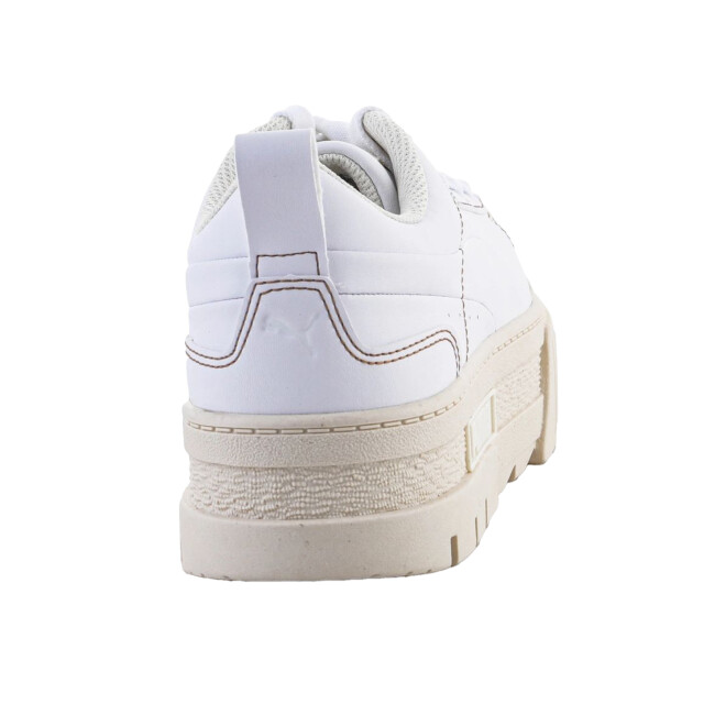 Puma Dames mayze infuse leren trainers UTPP4114_white large