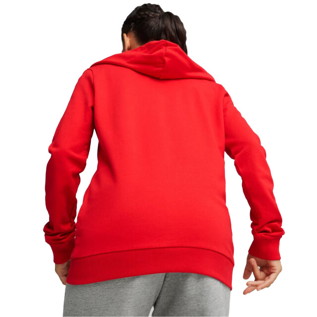 Puma Dames team goal casuals full zip hoodie UTPP4113_red large
