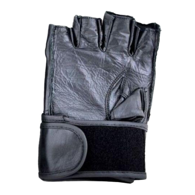SMJ Sport Unisex volwassen leren vechtsport bokshandschoenen UTPP4052_black large