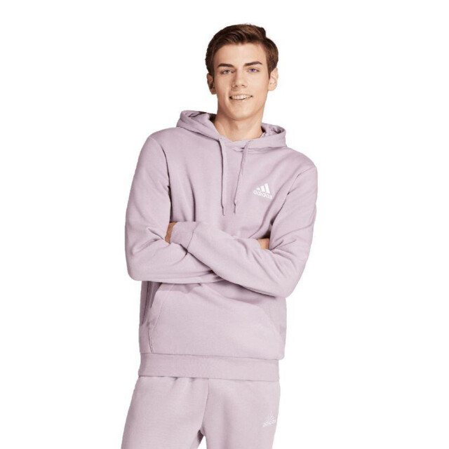 Adidas Heren essential fleece hoodie UTPP4063_violet large