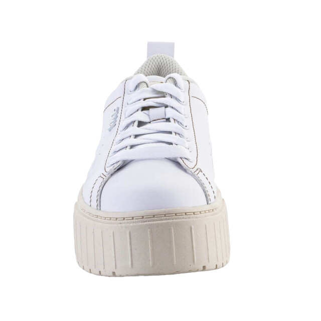 Puma Dames mayze infuse leren trainers UTPP4114_white large