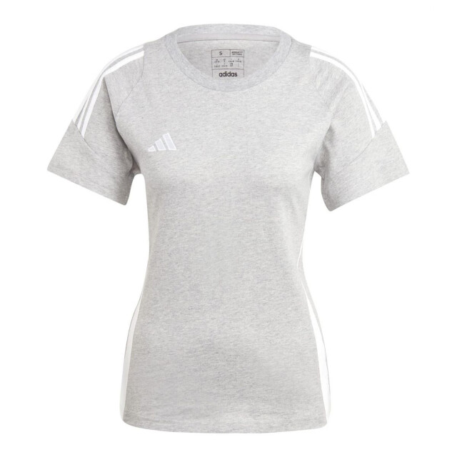 Adidas Dames tiro 24 t-shirt UTPP4009_grey large