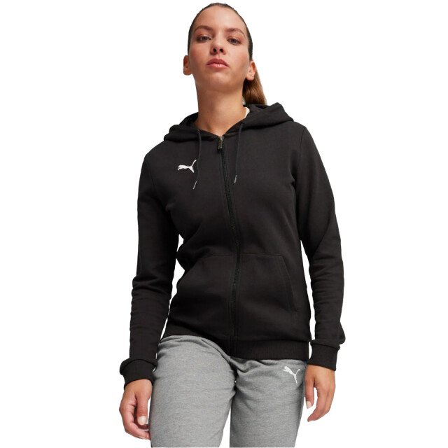 Puma Dames team goal casuals full zip hoodie UTPP4010_black large