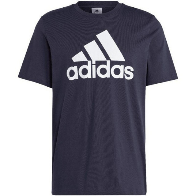 Adidas Heren essentials 3 stripes single jersey t-shirt UTPP3974_navyblue large
