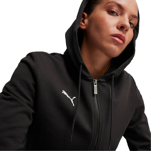 Puma Dames team goal casuals full zip hoodie UTPP4010_black large