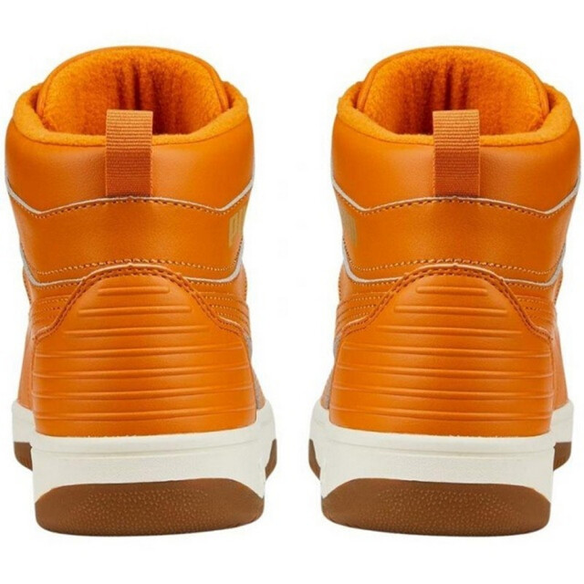 Puma Heren rebound rugged leather trainers UTPP3921_orange large