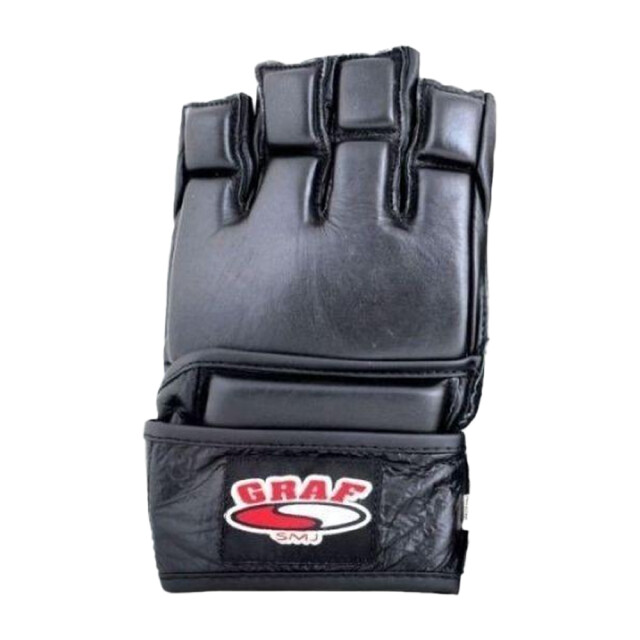 SMJ Sport Unisex volwassen leren vechtsport bokshandschoenen UTPP4052_black large