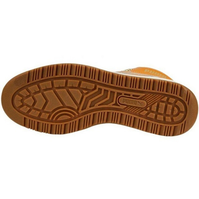 Puma Heren rebound rugged leather trainers UTPP3921_orange large