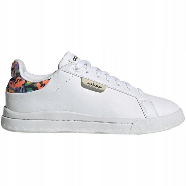 Adidas Dames court zijden logo trainers UTPP3850_white large